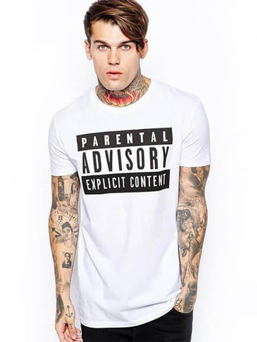 White Solid Slim Fit Casual Shirt