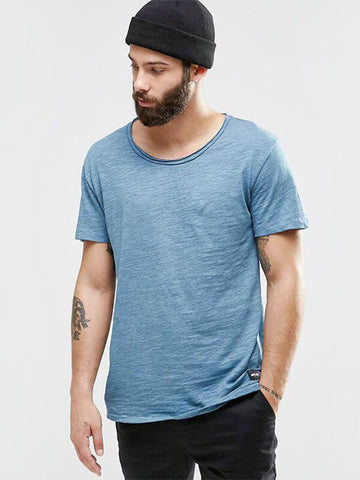 Dark Grey Printed Slim Fit Casual Shirt